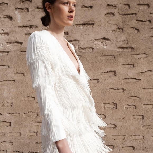 WOMANCE Fringe Mini Dress - Picture 2 of 10